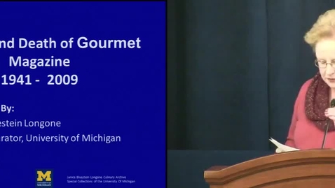 Thumbnail for The Life and Death of Gourmet Magazine: Jan Longone