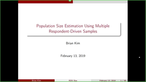 Thumbnail for Brian Kim - Seminar Series - February 13th 2019