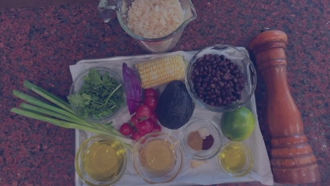 Thumbnail for Cauliflower Rice Veggie Burrito Bowl