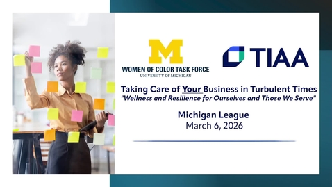 Thumbnail for Women of Color Task Force 2026 Career Conference (Part 2)