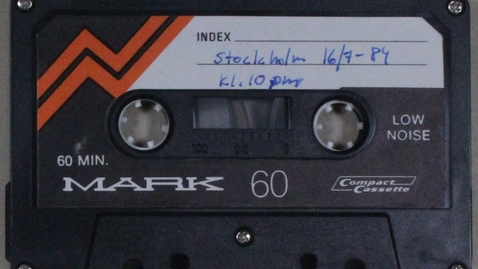 Thumbnail for Stockholm July 16, 1984 K1.10, side B