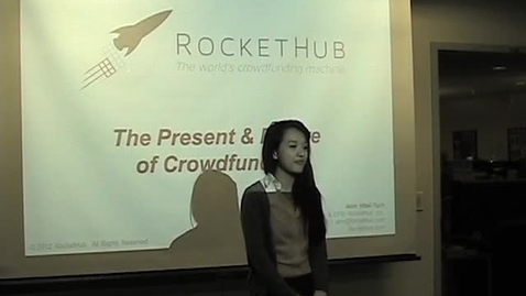Thumbnail for entry RocketHub, the Present and Future of Crowdfunding