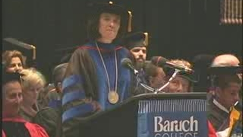 Thumbnail for entry Baruch College Commencement (2006): Awards