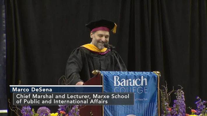 Baruch College 56th commencement exercises (2022)