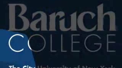 Thumbnail for entry Baruch College Commencement (2009): Valedictorian Arthur Lotz
