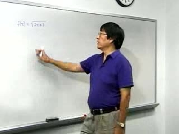 Chapter 1.2: Basic Notions of Functions - 02) Example 4