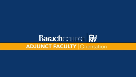 Thumbnail for Adjunct Faculty Orientation - Center for Teaching and Learning