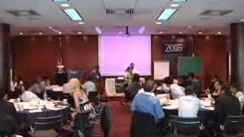 Thumbnail for entry Larry Zicklin Speaks Ethics at MBA Orientation 2009