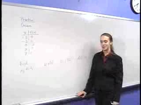 Chapter 2.1: Inverse Functions - 10) Practice with Inverses