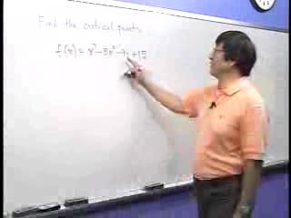 Chapter 1.1: Extrema of a Function - 06) Example 2 and 3