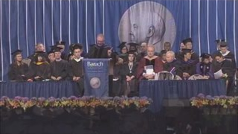 Thumbnail for entry Baruch College 47th Commencement Salutatorian Address by Corey Trippiedi