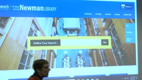 Thumbnail for Library Instruction (ENG 2150)