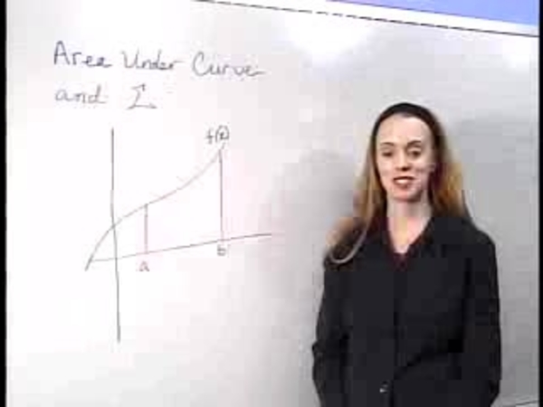 Chapter 3.5: Sigma Notation and Areas - 03) Area Under a Curve