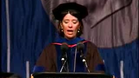 Thumbnail for entry Baruch College Commencement (2007): Selma Botman