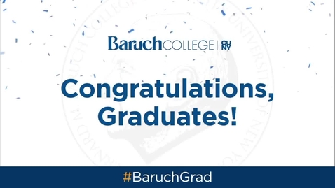 Thumbnail for entry Baruch College 53rd commencement exercises (2018)