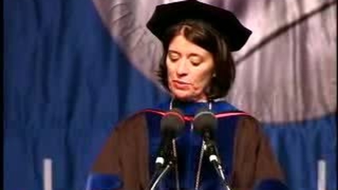 Thumbnail for entry Baruch College Commencement (2007): Salutatorian Yunna Gleyzer