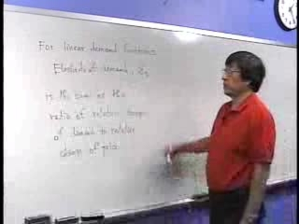 Chapter 1.5: Business and Economic Optimization Problems - 07) Elasticity of Demand Revisited