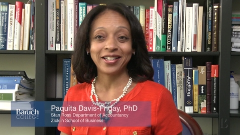 Thumbnail for entry Faculty Profile : Paquita Davis-Friday