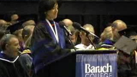 Thumbnail for entry Baruch College Commencement (2005): Alma Mater