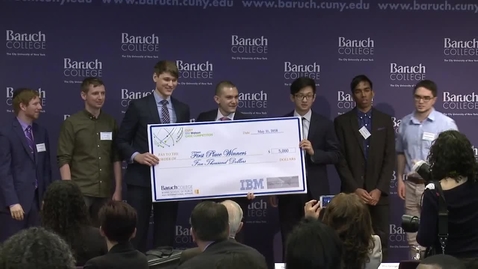 Thumbnail for entry CUNY-IBM Watson Case Competition 2018 : Final Presentations and Award Ceremony