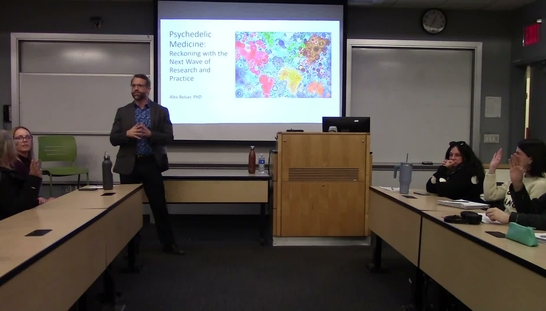 Psychedelic medicine : reckoning with the next wave of research and practice (Psychology Department Colloquium)