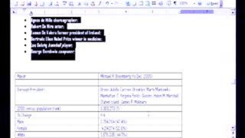 Thumbnail for entry Introduction to Microsoft Word 2003: Headers and Footers Printing