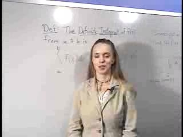 Chapter 3.6: The Definite Integral - 01) The Definite Integral and Fundamental Theorem