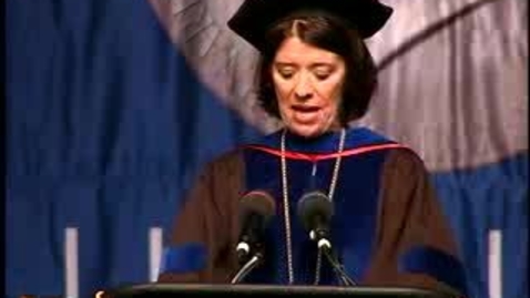 Thumbnail for entry Baruch College Commencement (2007): Presentation of Graduate Class Gift