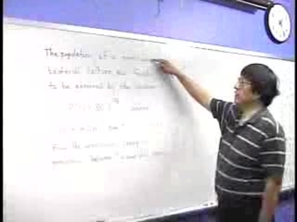 Chapter 1.6: Linearization and Differentials - 06) Example 5: Bacteria