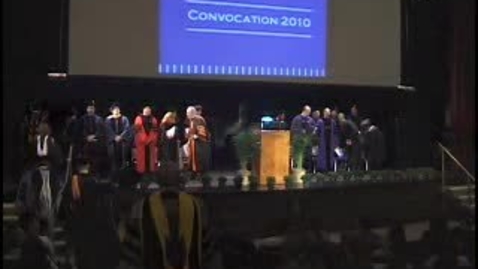 Thumbnail for entry Baruch College Convocation (2010)