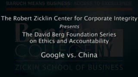 Thumbnail for entry Google vs. China