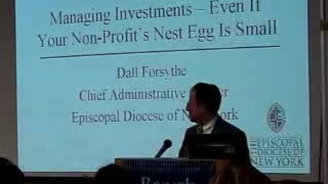 Thumbnail for entry Managing Investments: Even if Your Nest Egg is Small