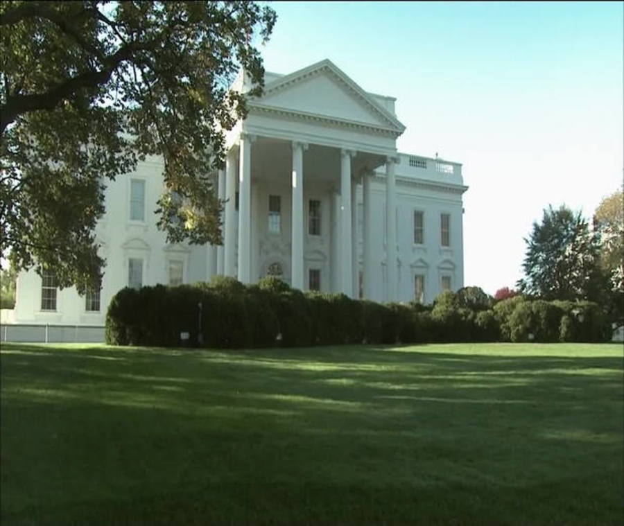 White house, great lawn