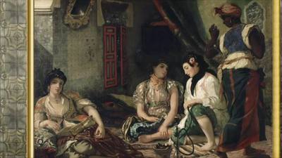 delacroix orientalist paintings