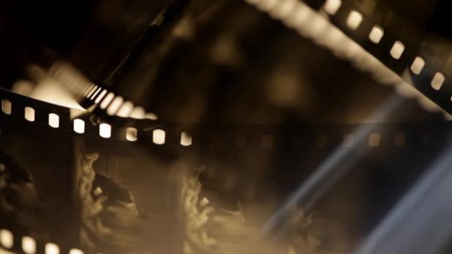 Black and Gold Film Cover Art