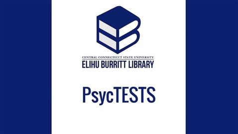 Thumbnail for PsycTESTS