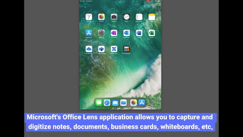 Thumbnail for Microsoft Office Lens