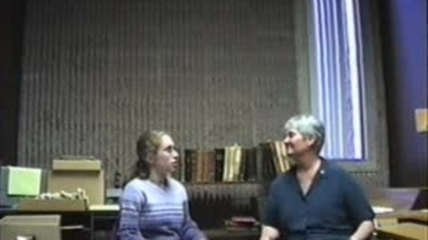 Thumbnail for Oral history interview with Carolyn Gabel recorded 2002 Nov. 1