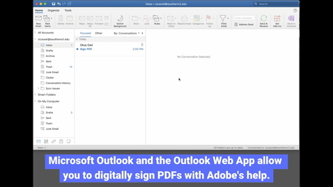 Thumbnail for Signing PDFs in Outlook/OWA