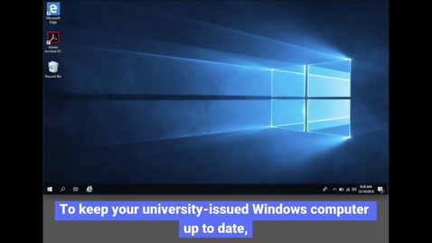 Thumbnail for Windows Updates