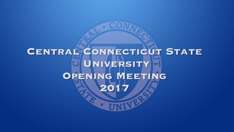 Thumbnail for Opening Meeting 2017
