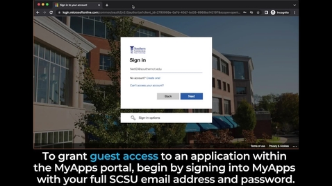 Thumbnail for MyApps: Guest Access