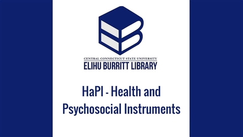 Thumbnail for Health and Psychosocial Instruments
