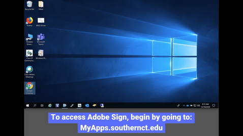 Thumbnail for Adobe Sign: How to Access