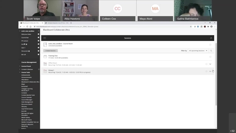Thumbnail for Session 10 Synchronous Meeting Tools-Bb Collaborate