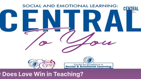 Thumbnail for Community Guests:  Shakira Perez, Bob Buckley:  How does Love Win in Teaching? 11/2/2000