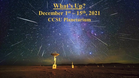 Thumbnail for What's Up? December 1st - 15th, 2021