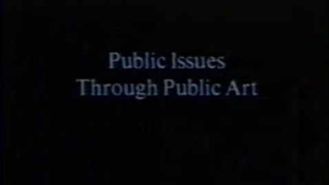 Thumbnail for Public Issues Through Public Art