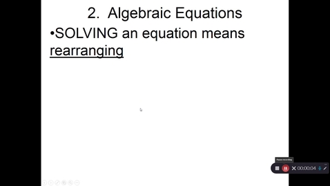 Thumbnail for Algebra and % - Quiz