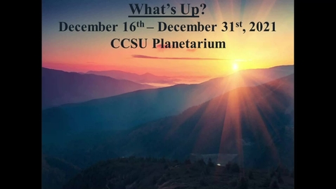 Thumbnail for What's Up? December 16th - 31st, 2021